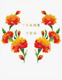 Greeting Card - Thank You - Marigolds