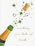 Greeting Card - Wishing You Lots of Luck, Congrats