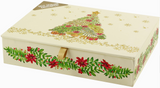 Greeting Cards, Deluxe Boxed - Festive Evergreen