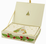 Greeting Cards, Deluxe Boxed - Festive Evergreen