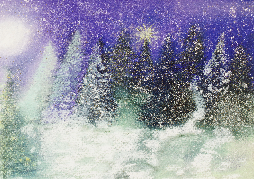 Greeting Cards, Deluxe Boxed - Silent Night