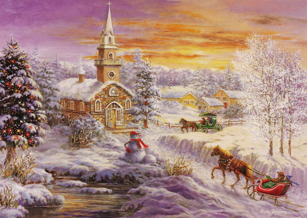 Greeting Cards, Deluxe Boxed - The Village Church