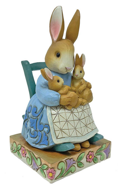 Jim Shore - Mrs. Rabbit in Rocking Chair Figurine