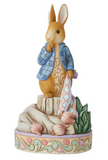 Jim Shore - Peter Rabbit with Onions Figurine