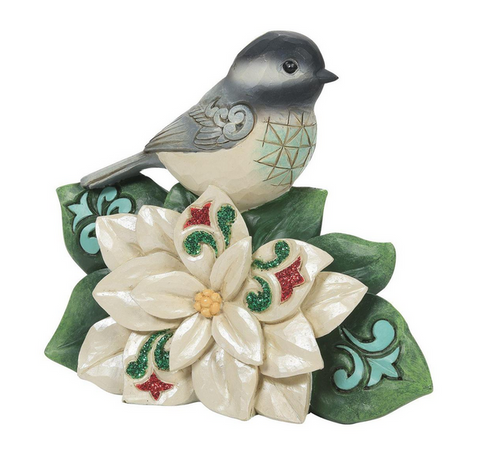 Jim Shore - Wonderland Chickadee Figurine