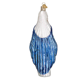 Virgin Mary Ornament back Old World Christmas at its-ornamental.com