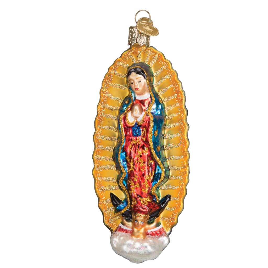 Our Lady of Guadalupe Ornament Old World Christmas at its-ornamental.com