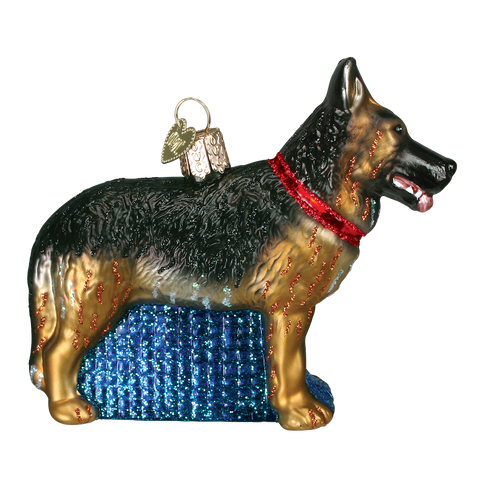 German Shepherd Ornament Old World Christmas at its-ornamental.com