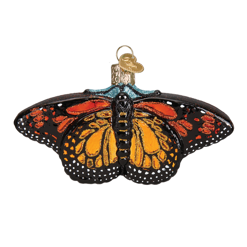 Monarch Butterfly Ornament Old World Christmas on its-ornamental.com