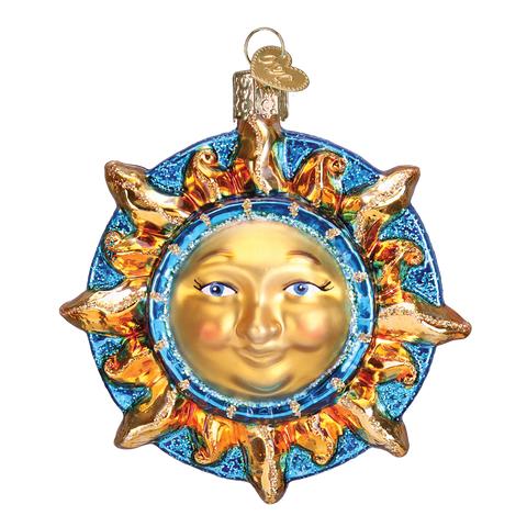 Fanciful Sun Ornament Old World Christmas at its-ornamental.com