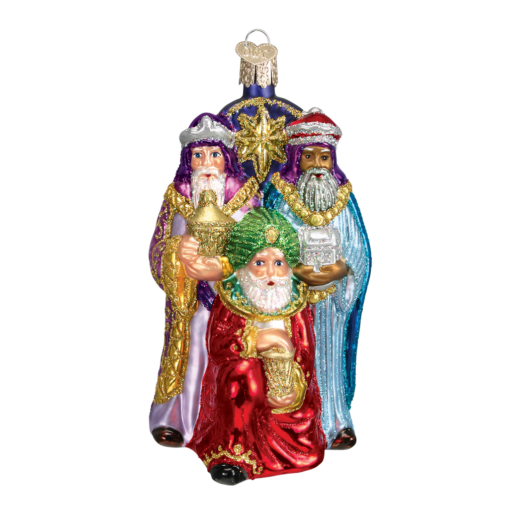 Three Wise Men Ornament Old World Christmas on its-ornamental.com