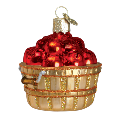 Apple Basket Ornament Old World Christmas on its-ornamental.com