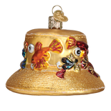 Fisherman's Hat Ornament 2 Old World Christmas on its-ornamental.com