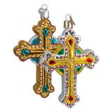 Jeweled Cross Ornament Old World Christmas on its-ornamental.com