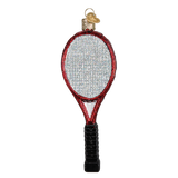 Tennis Racquet Ornament back Old World Christmas on its-ornamental.com
