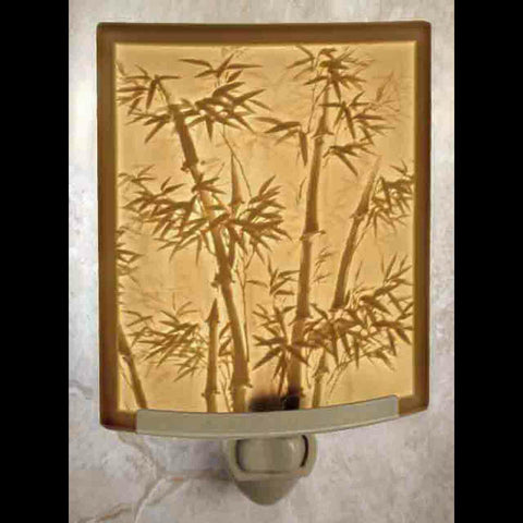 Lithophane Night Light - Bamboo