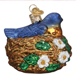 Bird in Nest Ornament