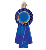 Blue Ribbon Ornament