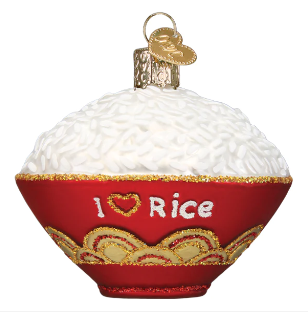 Bowl of Rice Ornament