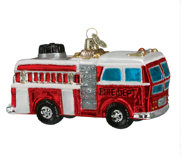 Fire Truck Ornament