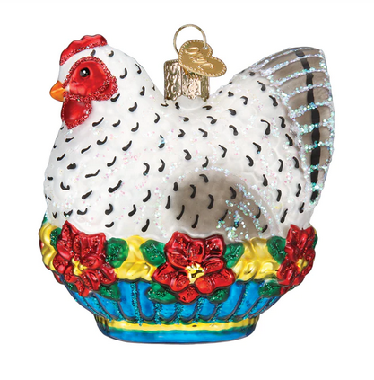 French Hen Ornament