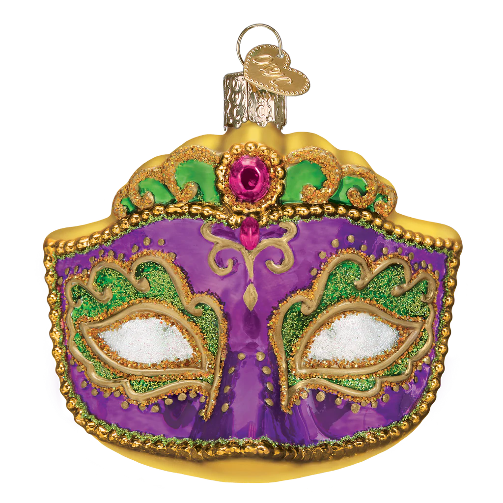 Mardi Gras Mask Ornament
