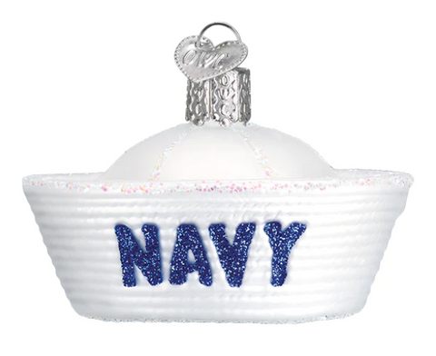 Navy Cap Ornament