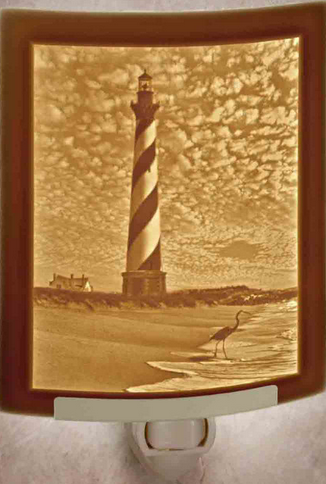 Lithophane Night Light - Hatteras Light House