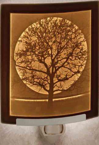 Lithophane Night Light - Midnight Moon