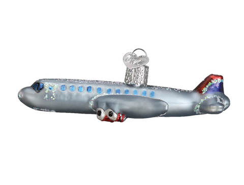 Passenger Plane Ornament