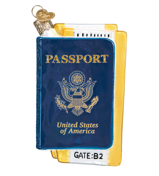 Passport Ornament