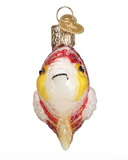 Peppermint Angelfish Ornament