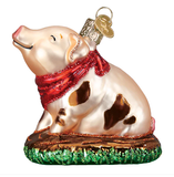Piggy in the Puddle Ornament