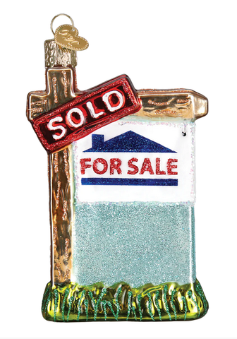 Realty Sign Ornament