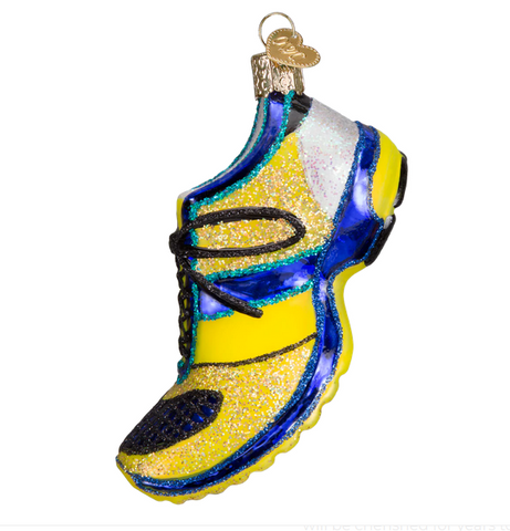 Running Shoe Ornament