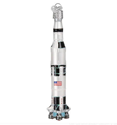 Saturn V Rocket Ornament