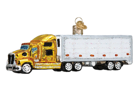 Semi Truck Ornament