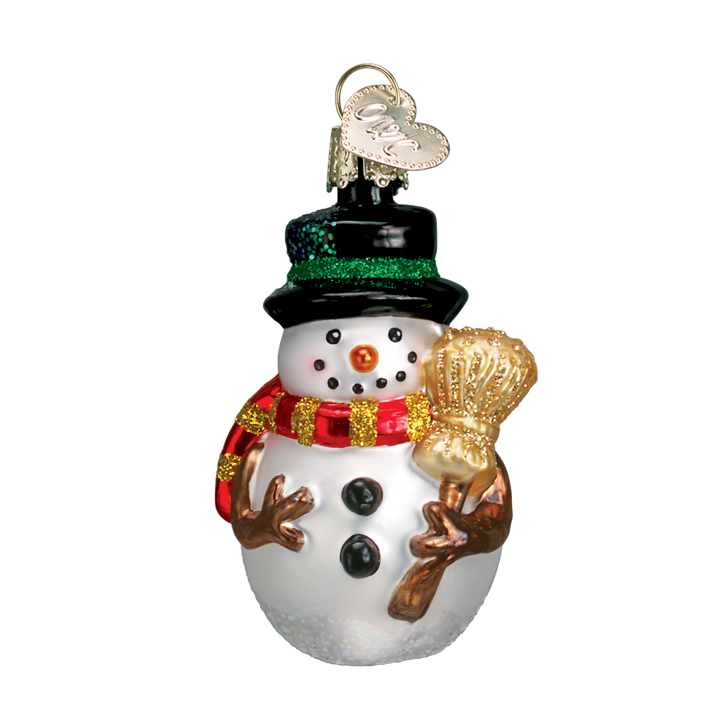 Miniature Mr. Snowy Snowman Ornament
