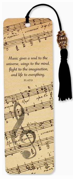 Bookmark - Music Beaded Bookmark