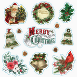 Sticker Book - Merry & Bright Christmas - 500+ stickers