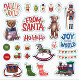 Sticker Book - Merry & Bright Christmas - 500+ stickers