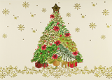 Greeting Cards, Deluxe Boxed - Festive Evergreen