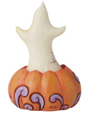 Jim Shore - Ghost in Pumpkin - Mini Figurine