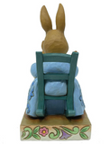 Jim Shore - Mrs. Rabbit in Rocking Chair Figurine