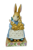 Jim Shore - Mrs. Rabbit in Rocking Chair Figurine