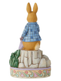 Jim Shore - Peter Rabbit with Onions Figurine