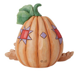 Jim Shore - Pumpkin with Bounty - Mini Figurine