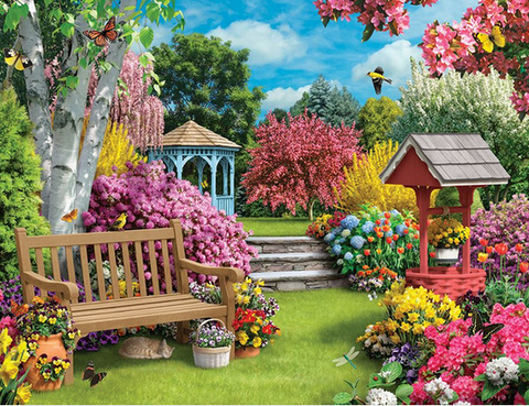 Jigsaw Puzzle - Beautiful Blossoms - 500 piece