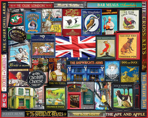 Jigsaw Puzzle - British Pubs - 1000 piece