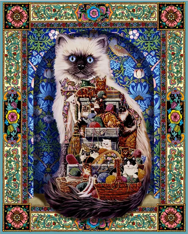 Jigsaw Puzzle - Cats Galore - 500 piece